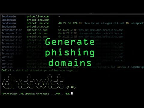 Generate Phishing Domains Easily with Dnstwist [Tutorial]