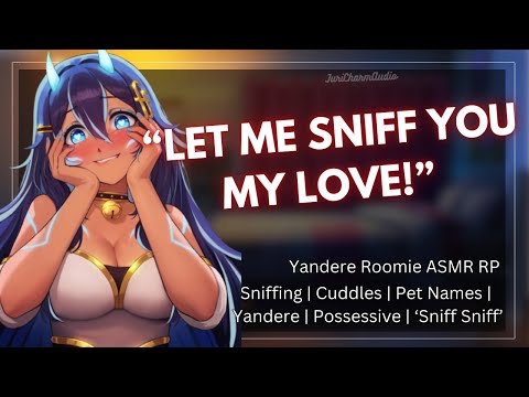 ASMR || Possessive Yandere Girl Climbs Into Your Bed And Sniffs You...[Confession] [Cuddles]