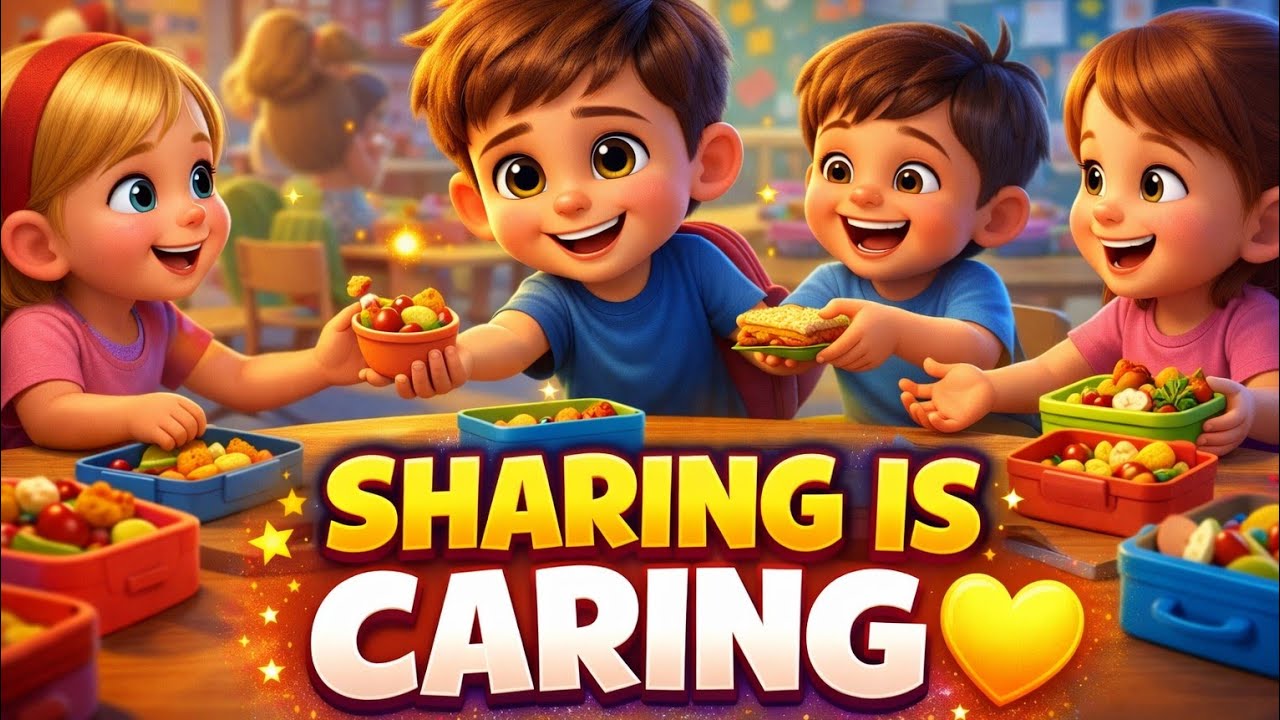 He Refused to Share… Then This Happened! 😢 | Sharing is Caring Moral Story for Kids