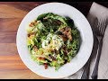 Andrew Zimmern Cooks: Salad with Poached Eggs &amp; Bacon Vinaigrette