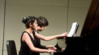 Slavonic Dance Op. 46 No.2 for four hands by A. Dvorak