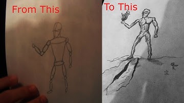 How to build up a character! Demigod Sketch time lapse