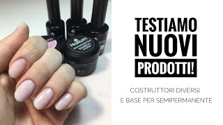 TESTIAMO I NUOVI PRODOTTI NAILIUM! Refill e ricostruzione