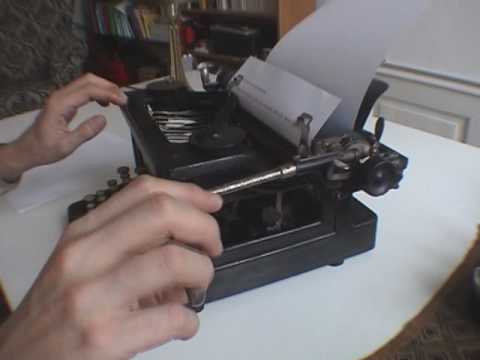 L .C. Smith n5 typewriter