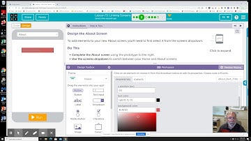 Unit 4 Lesson 13  "Linking Screens"
