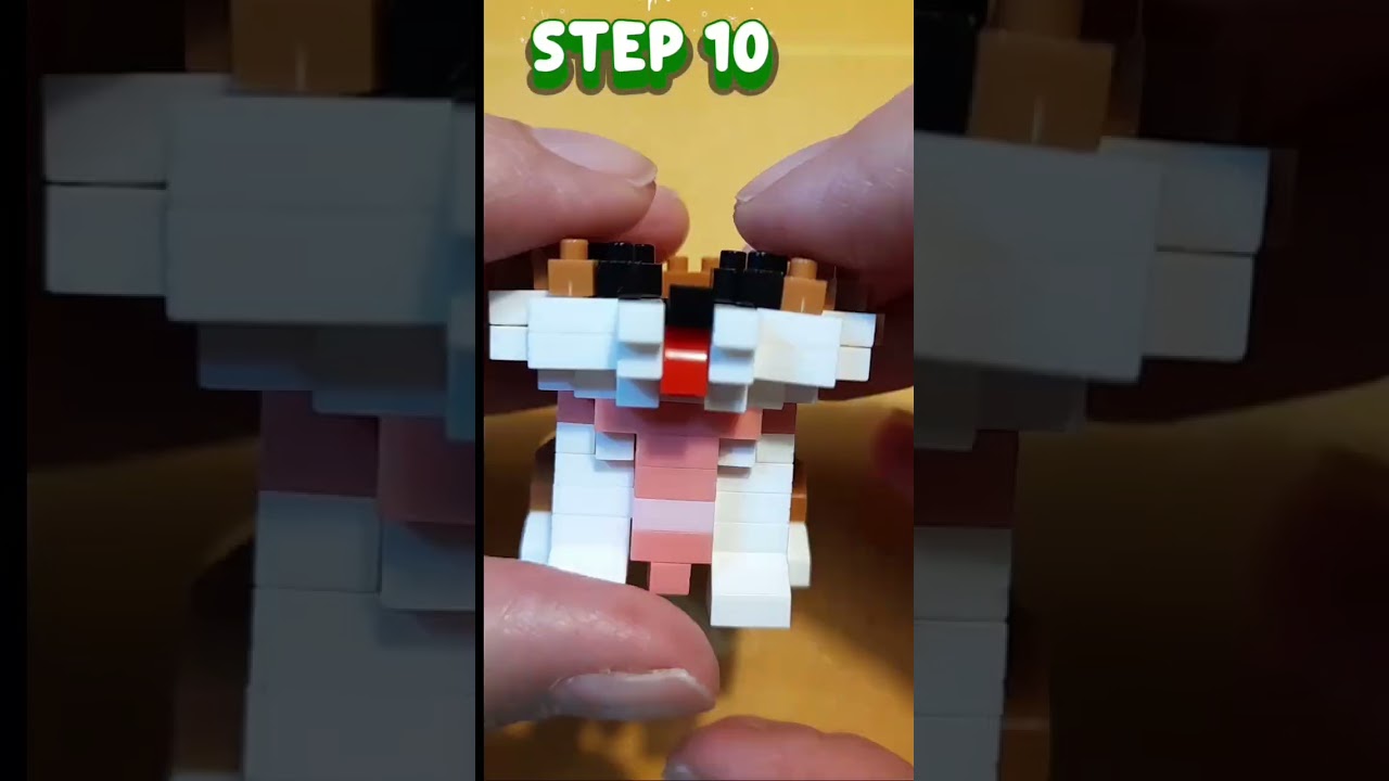 W1526-05 cute dog building block 