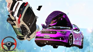 Real Stunts Car Crash Simulator 2023 V4 - 3D Mega Demolution Simulation Game - Android GamePlay