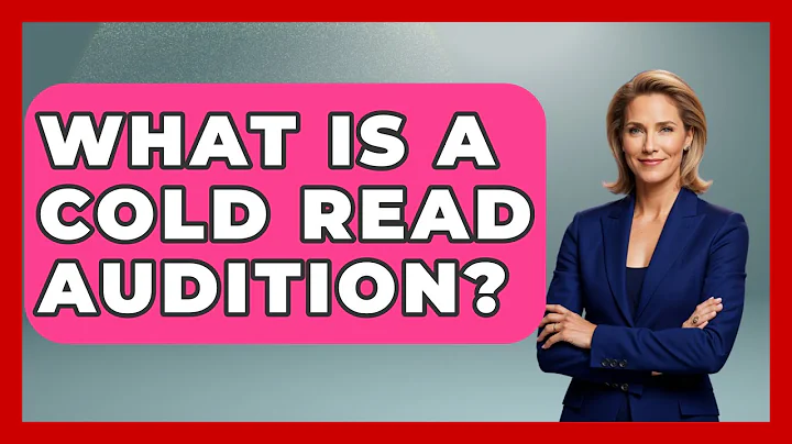 What Is A Cold Read Audition? - Broadway Behind The Curtain