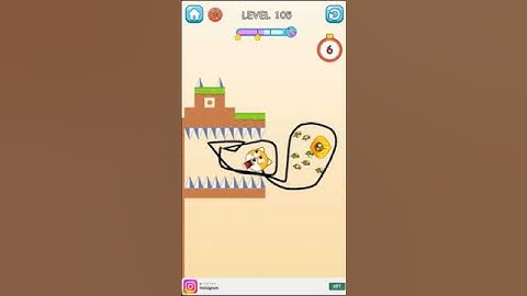 Save the Dog game level 105 | Game Play #shorts #short  #funny #gameplay #funnygame