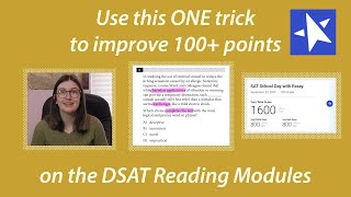 The biggest DSAT Reading trick that can improve your score 100+ points