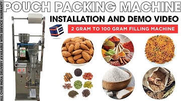 Pouch Packing machine Installation Video - createc Pack