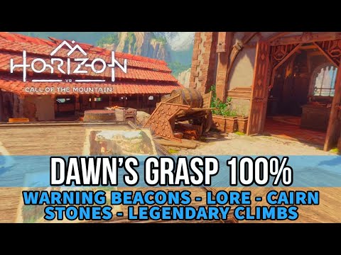 Horizon Call of the Mountain - All Collectible Locations [Dawn's Grasp] 100% Trophy Guide