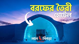 সুইডেনের অবাক করা বরফের তৈরী হোটেল । লাল পিঁপড়া । Sweden's Amazing Ice Hotel । Lal Pipra