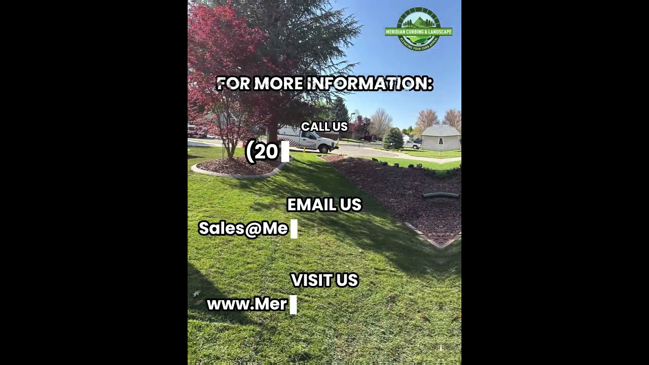 🎥 Shaping Landscapes, One Curve at a Time — It’s Meridian Curbing Time! 🌿🧱