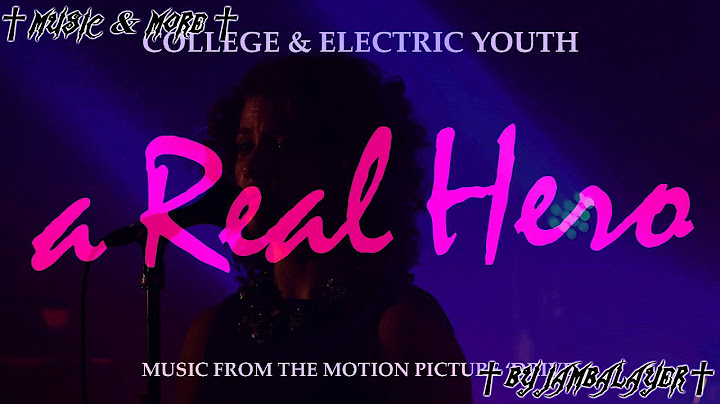 A Real Hero Instrumental version - Instrumental performance video thumbnail