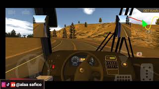 HEAVY BUS SIMULATOR•|وصلت الحافلة لسرعتها القصوى و أخذت مخالفة