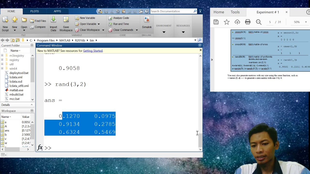 Pengenalan MATLAB (2)
