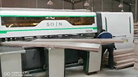 SOSN CNC beam saw in customer