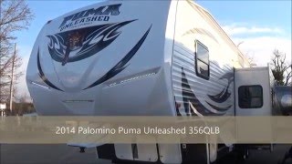 2017 Palomino Puma Unleashed 356qlb For