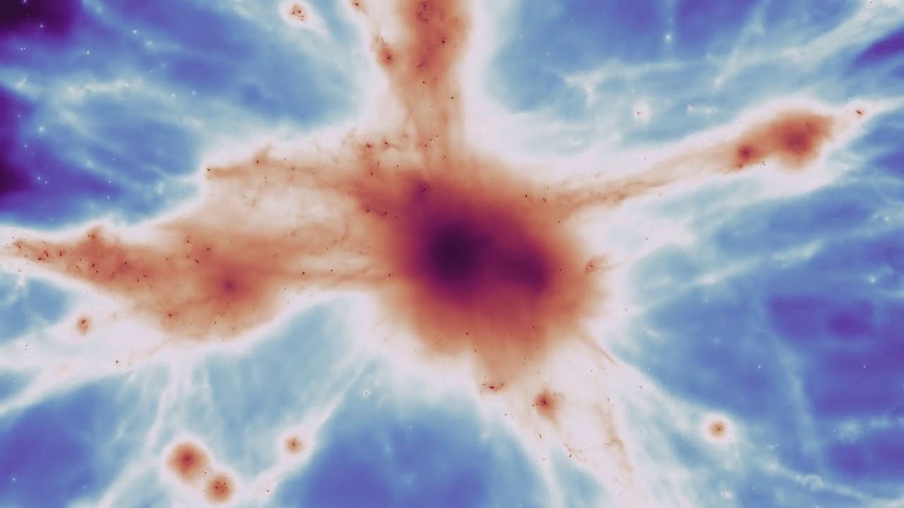 Получен снимок, на котором видно структуру космической паутины. Охота на галактические нити. Фото.