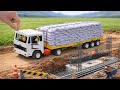 DIY Mini Tractor Road Construction Project | Amazing Small Scale Engineering Build