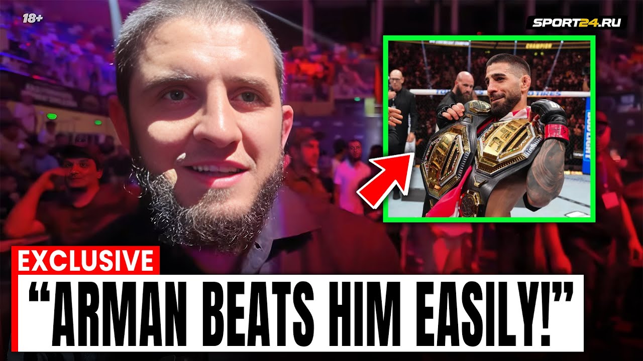 "Someone is Afraid!" Islam Makhachev TROLLS Ilia Topuria for Avoiding Arman Tsarukyan!