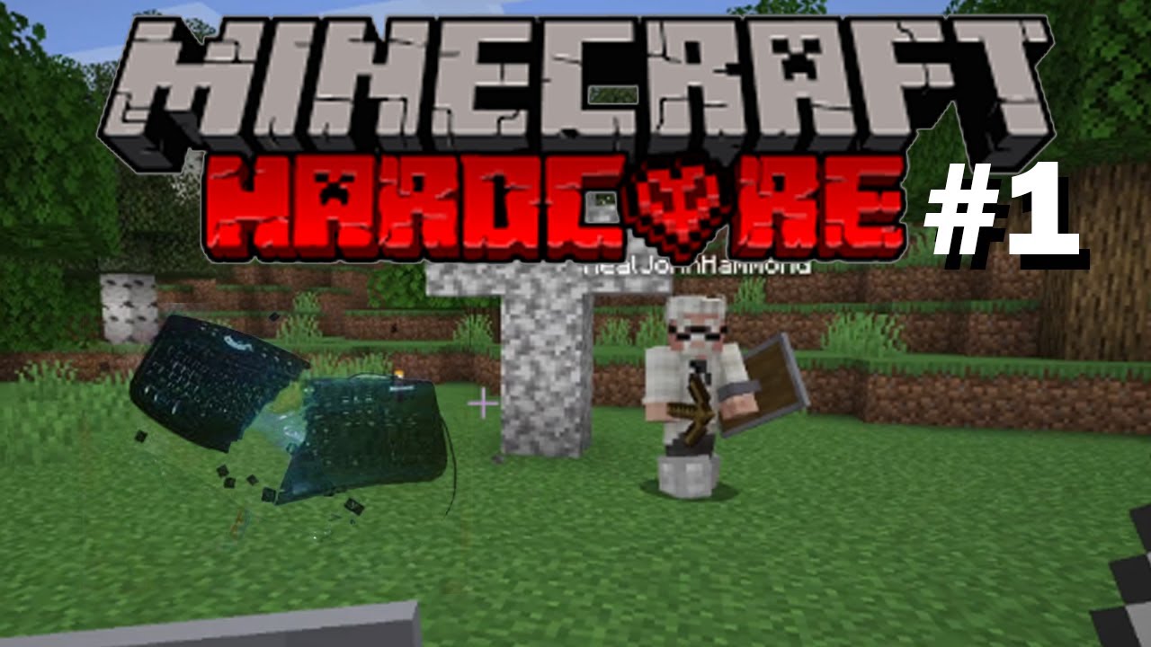 We tried Minecraft HARDCORE - Ep 1 - YouTube
