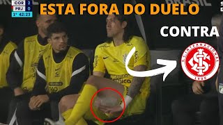 Cassio goleiro do Corinthians pode esta fora do duelo contra o internacional  pelo brasileirão