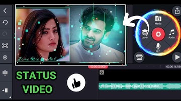 Kinemaster Bulb Tamplate Status Video Kaise Banaye | Trending Whatsapp Status Black Screen