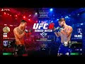 UFC 6 Ranked Match Online PS5 Gameplay