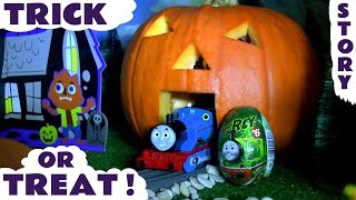 Thomas The Train Trick Or Treat Halloween Toy Train Story