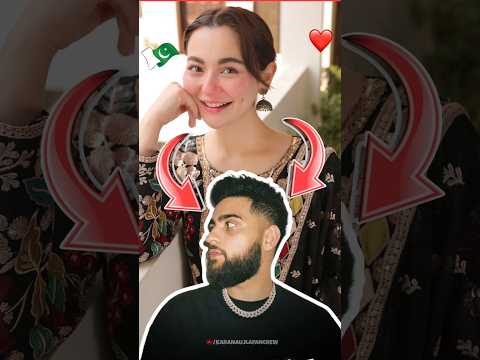 PAKISTANI ACTRESS HANIA AMIR SUPPORT KARAN AUJLA Karanaujla Music Punjabi Shortsvideo