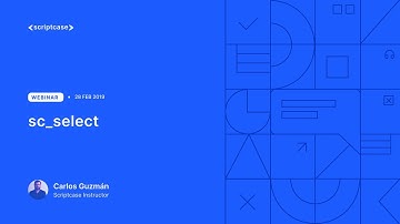 Scriptcase Macro (sc_select) -  Ejectuta comandos SQL y accede al conjunto de datos