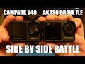 Campark V40 vs Akaso Brave 7LE