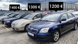 Цены Рухнули 1200 евро Toyota в Европе