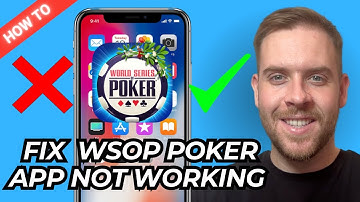 How To Fix WSOP Poker App Not Working On iPhone IOS - Not Loading - Multiple Solutions (Solved 2025)