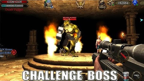 Dungeon Shooter : Dark Temple. A FPS & RPG shooter game V3