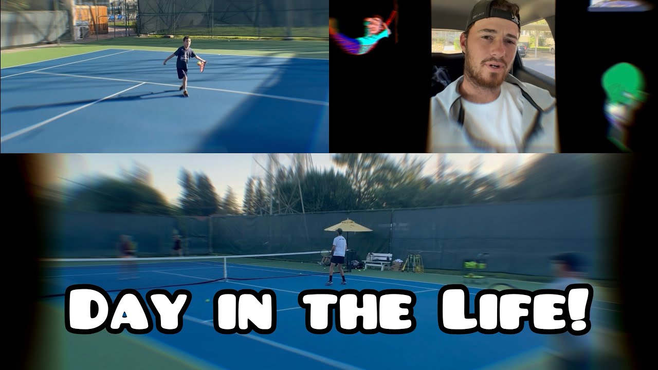Day in the Life of a Teaching Pro!! 🎾