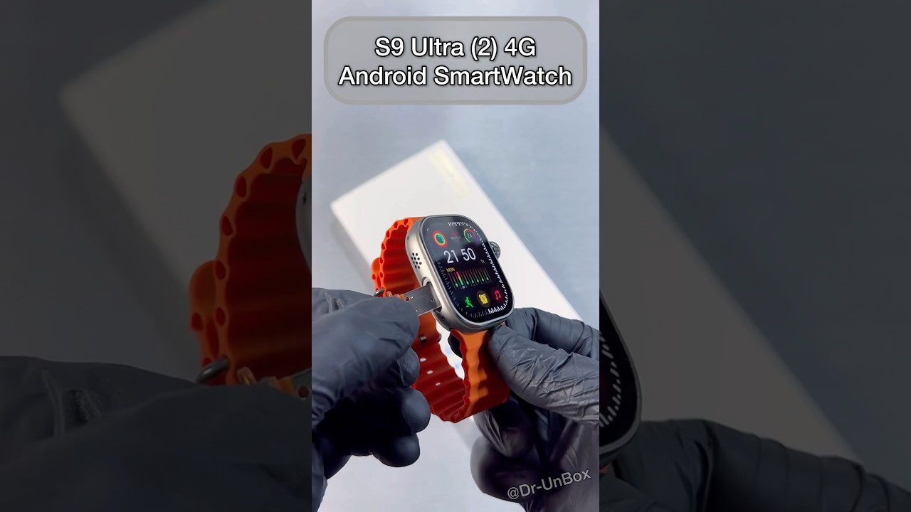 S9 Ultra 2 (4G Android SmartWatch) with SimCard and Camera 