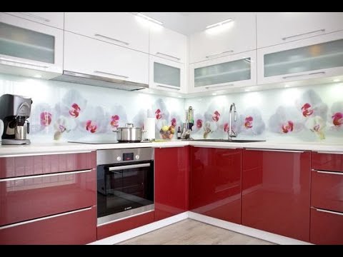 R23 || Red Kitchen/Maroon kitchen cabinets/Red Kitchen ideas/Kitchen ...