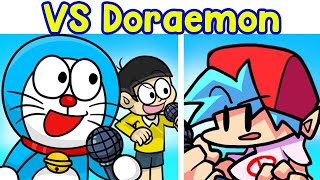 FNF | Friday Night Funkin' VS Doraemon FULL WEEK   Cutscenes (FNF Mod)