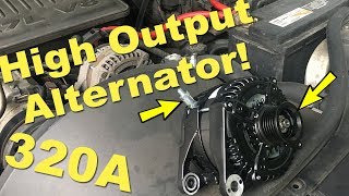 320a Alternator Upgrade! CES High Output Alt Review