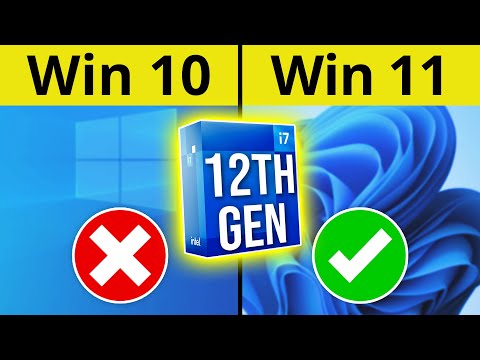 DON'T Use Windows 10 for Intel 12th Gen!