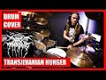 DARKTHRONE - Transilvanian Hunger - Drum cover (Norwegian black metal)