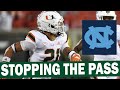 North Carolina Passing Game vs Miami