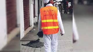 فيديو فريق التعقيم الرباط العكاري بصوت محمود الإدريسي عيشي يا بلادي والجداريات العسكارية