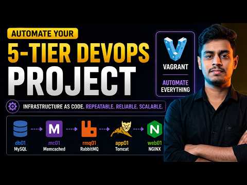 8.8 Automate Your 5-Tier DevOps Project with Vagrant & Bash | DevOps