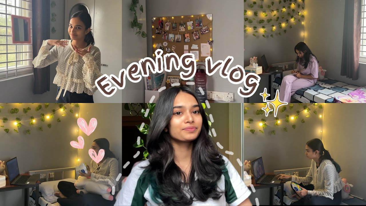 Evening vlog and self introduction ✨|| Malayalam vlog|| Haniicone🩷