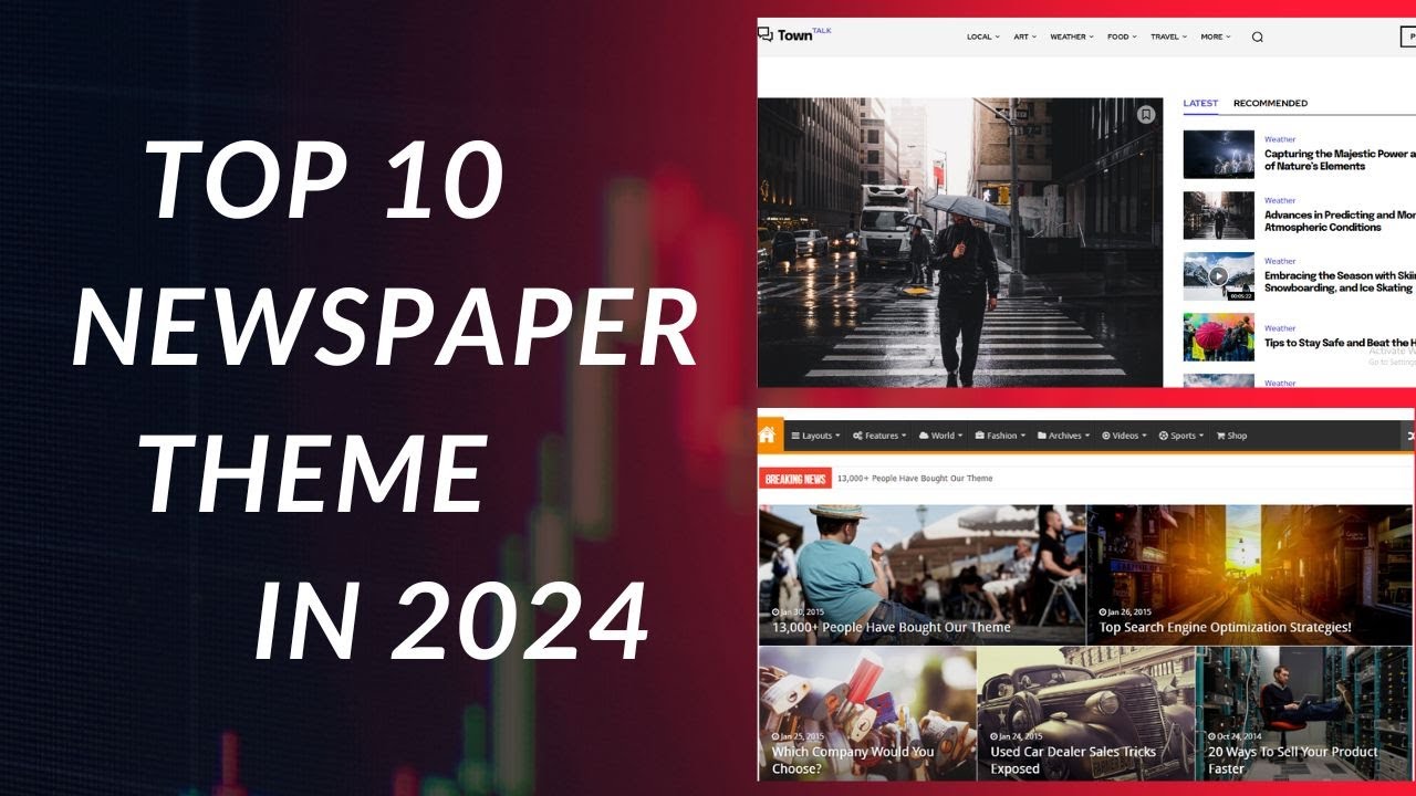 Best WordPress Newspaper Theme in 2024 - YouTube
