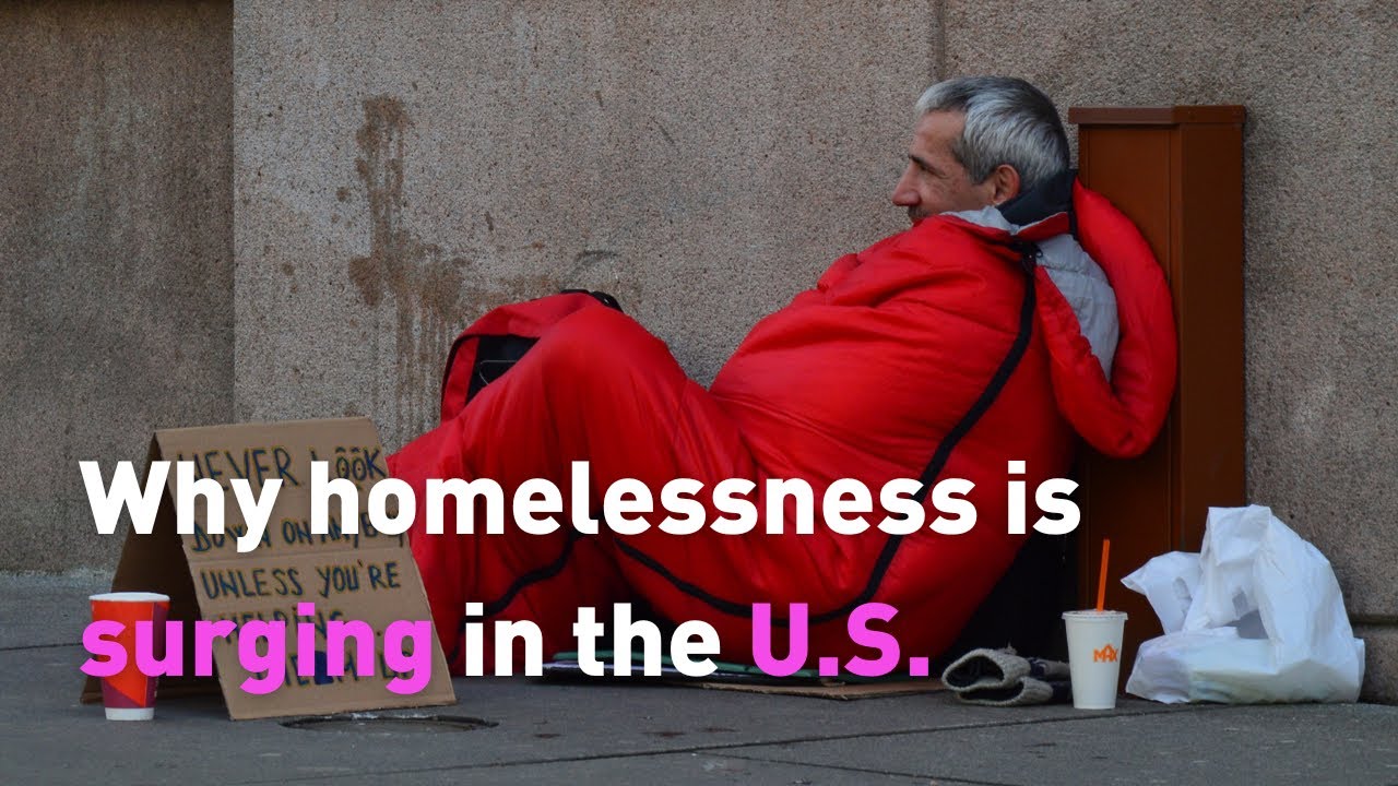 Homelessness Hits Record High in U.S. - YouTube